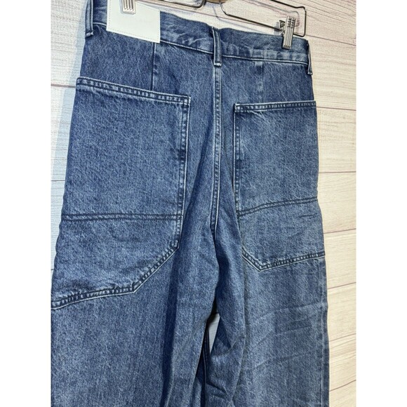 Everlane Women's Blue Flare & Wide Leg Jeans - Picture 9 of 14